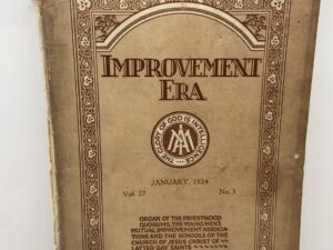 Improvement Era: January, 1924, Vol. 27, No. 3