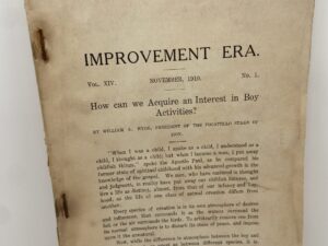 Improvement Era: November, 1910, Vol. XIV, No. 1