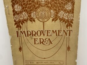 Improvement Era: January, 1913, Vol. XVI, No. 3