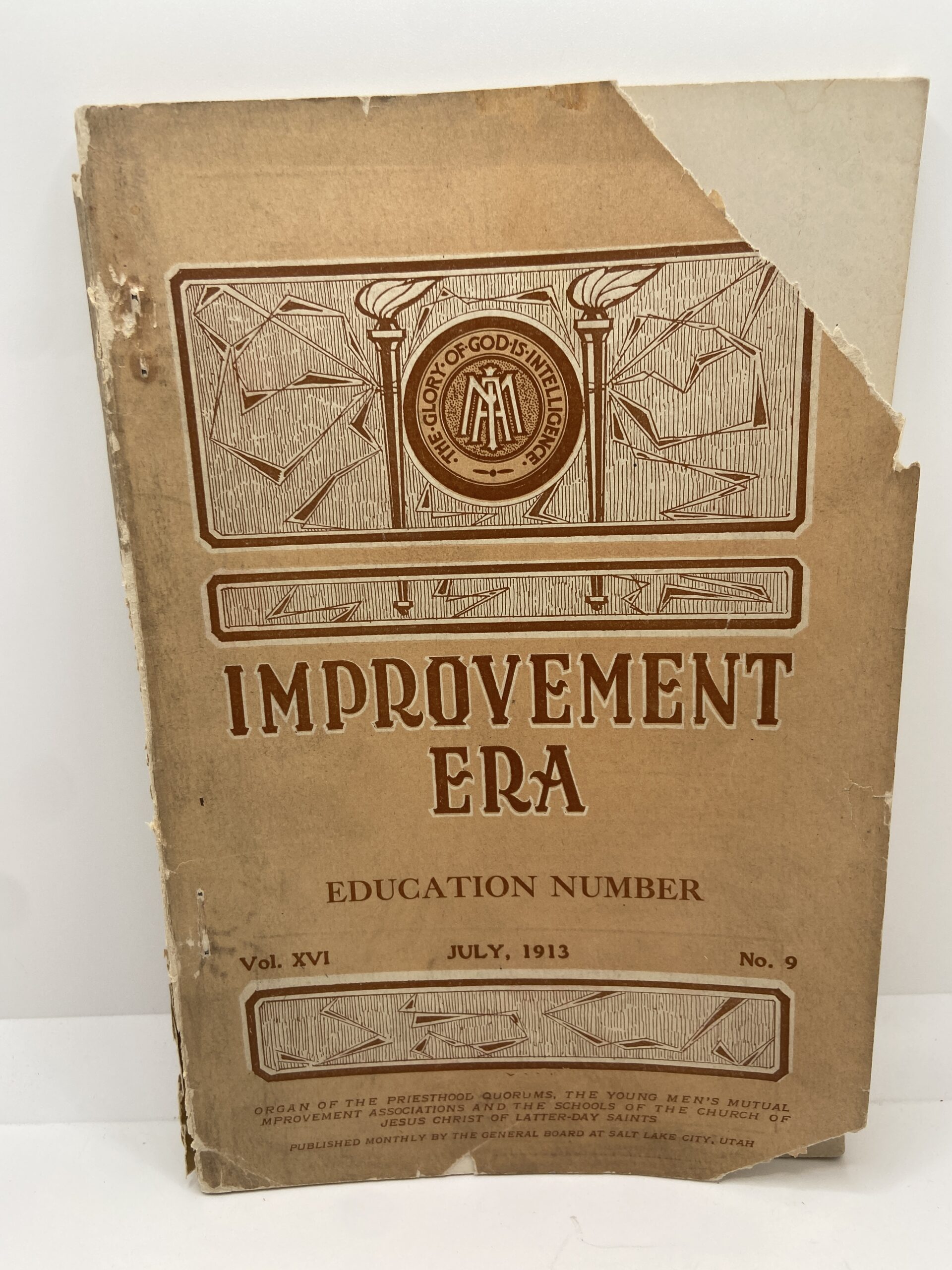 Improvement Era: July, 1913, Vol. XVI, No. 9