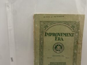 Improvement Era: December, 1923, Vol. 27, No. 2