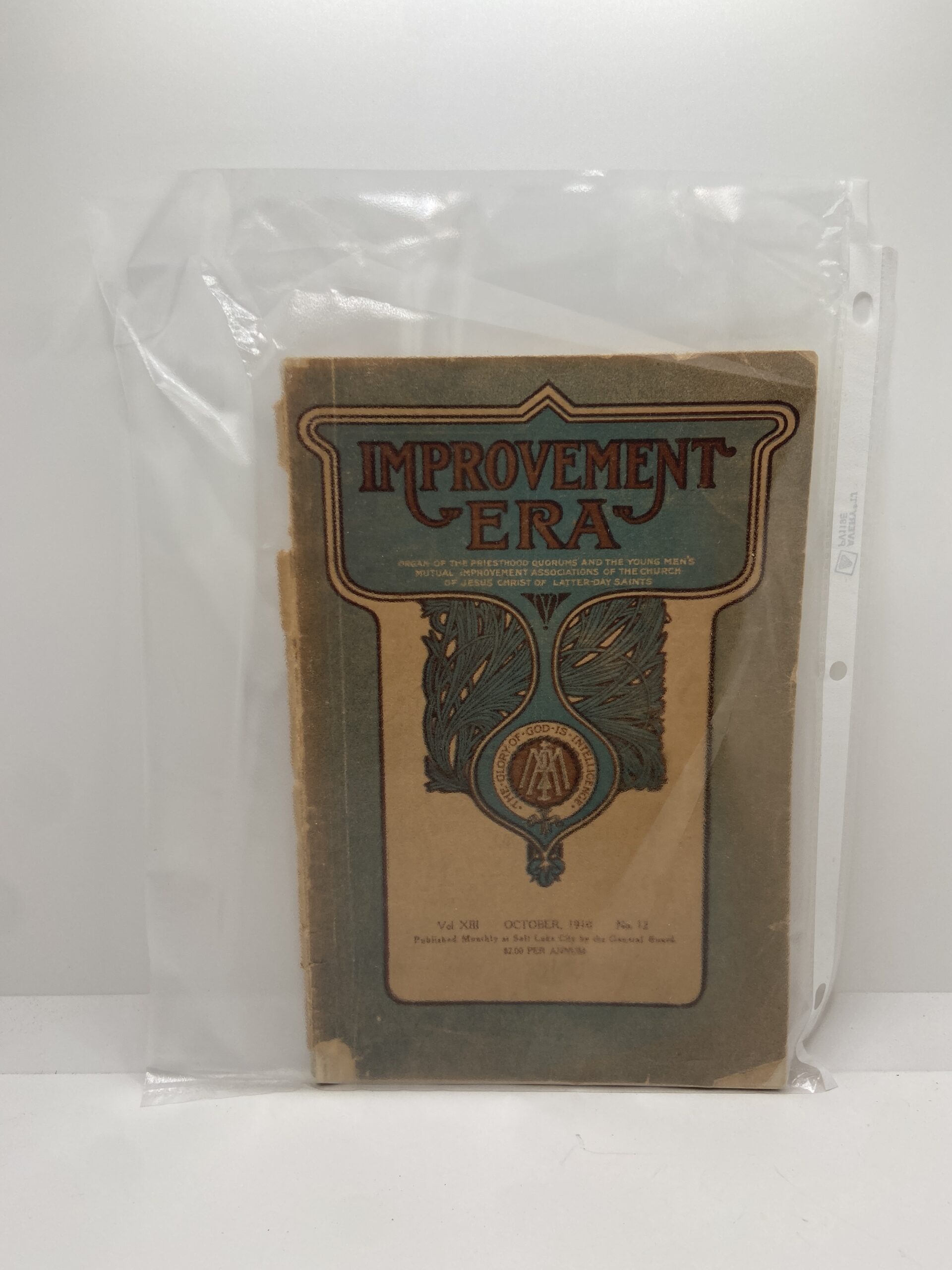 Improvement Era: December, 1910, Vol. XIII, No. 12