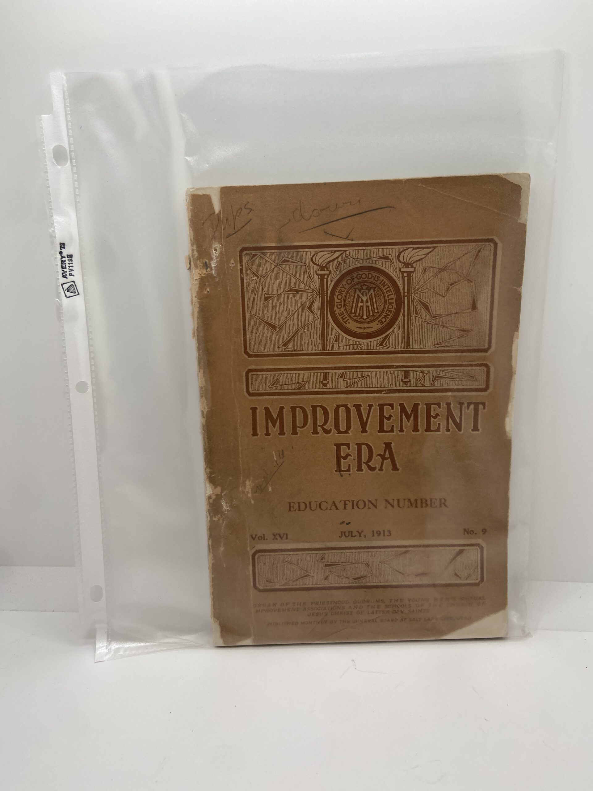 Improvement Era: June, 1913, Vol. XVI, No. 9