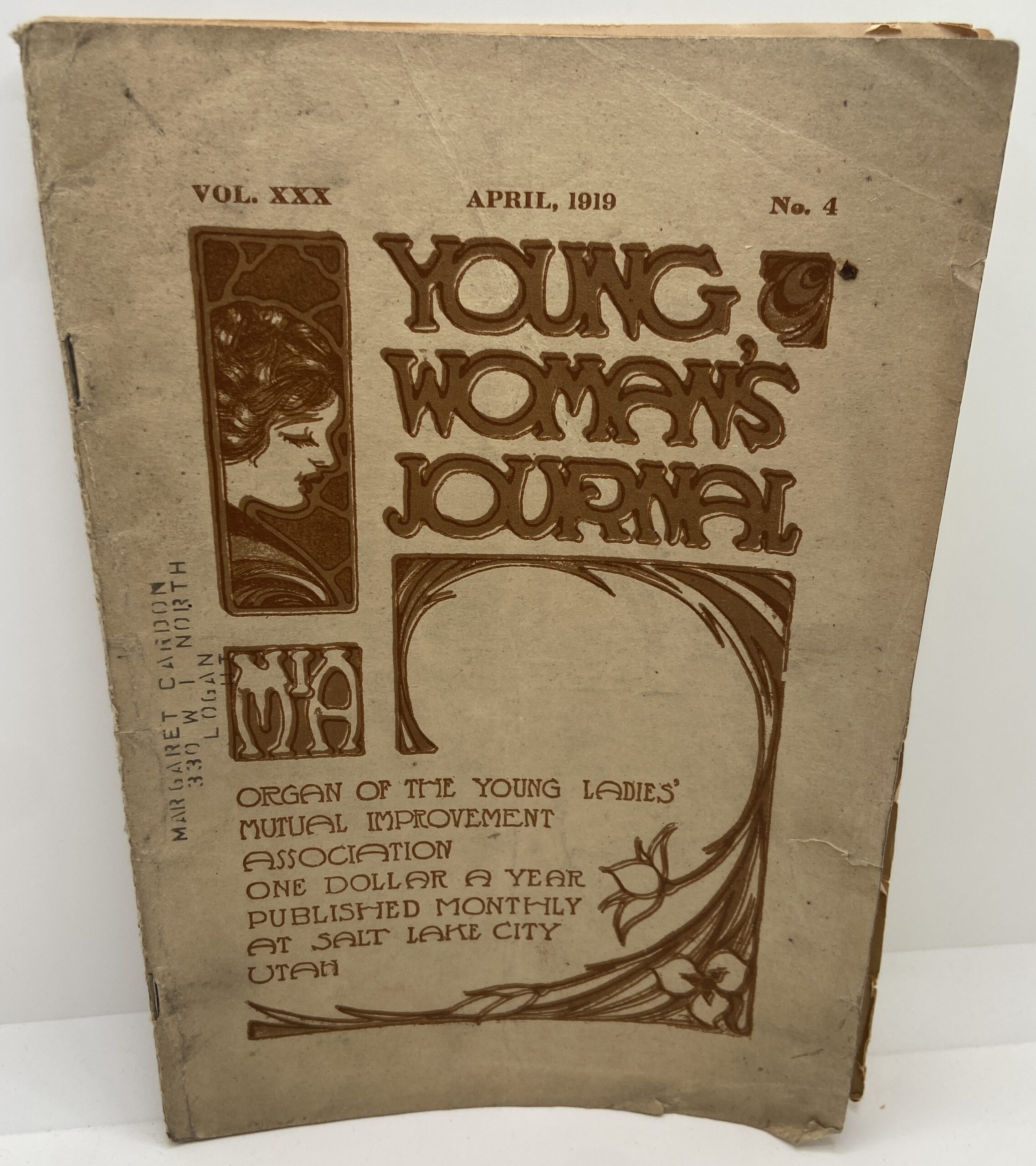 Young Woman’s Journal: Vol. XXX, No. 4, April, 1919