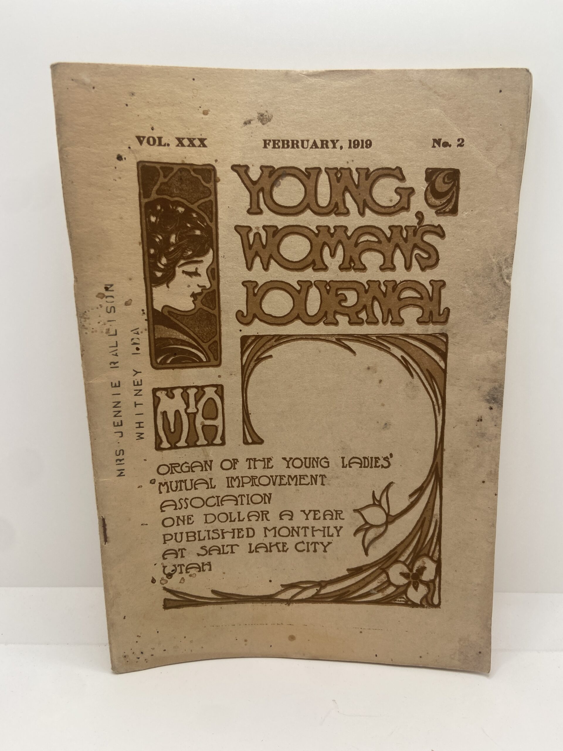Young Woman’s Journal: Vol. XXX, No. 2 February, 1919