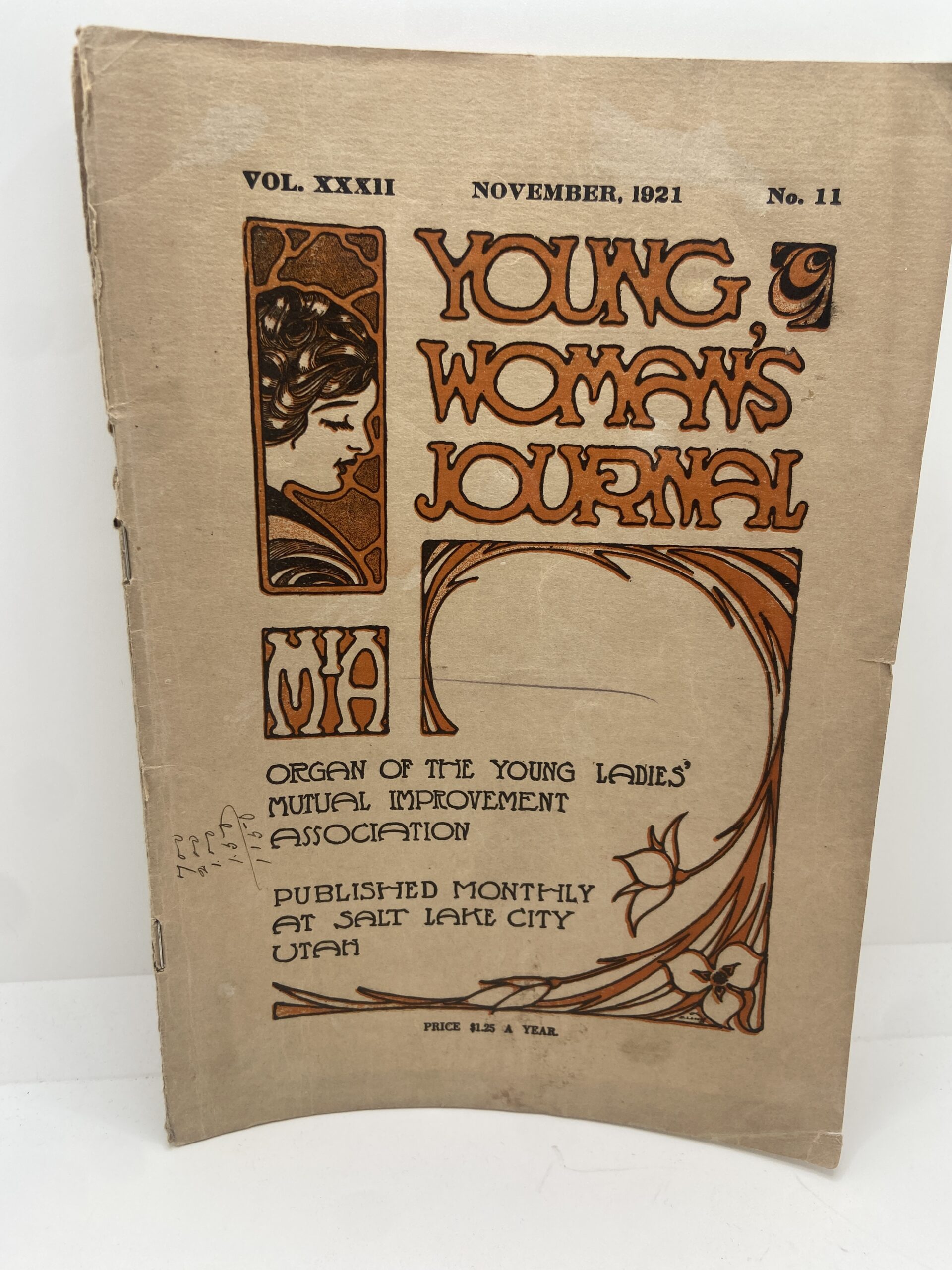 Young Woman’s Journal: Vol. XXXII, No. 11 November, 1921