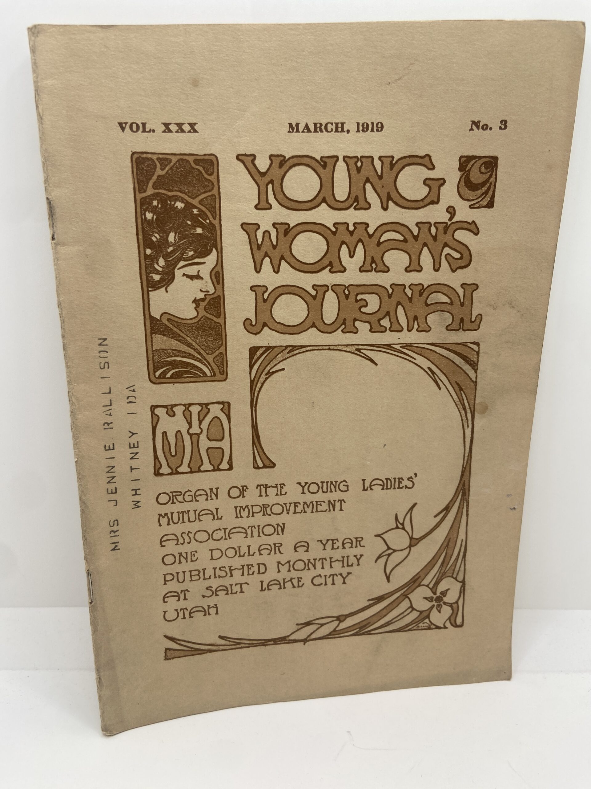 Young Woman’s Journal: Vol. XXX, No. 3 March, 1919