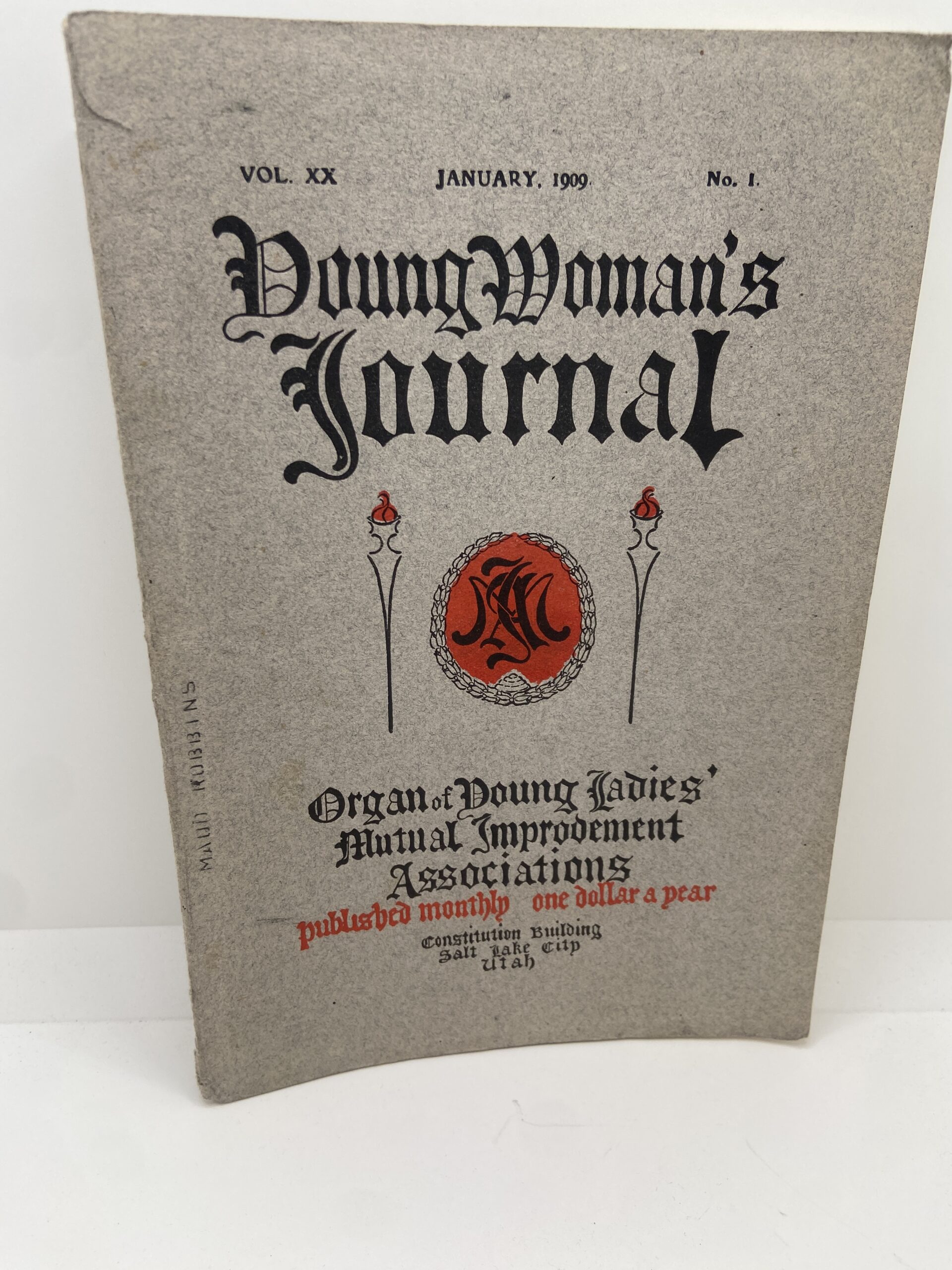 Young Woman’s Journal: Vol. XX, No. 1 January, 1909