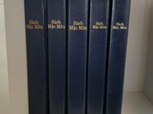 5 Books — Sách Mặc Môn — Book of Mormon — Vietnamese Translations: 1986, 1987, 1988, 1991, 1999