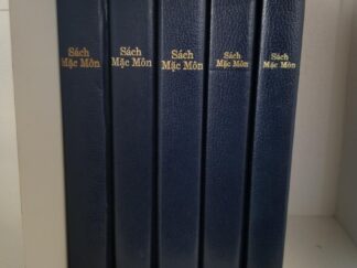5 Books --- Sách Mặc Môn --- Book of Mormon --- Vietnamese Translations: 1986, 1987, 1988, 1991, 1999