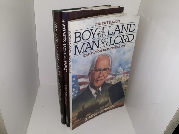 3 LDS Books By or About Ezra Taft Benson: Boy of the Land, Man of the Lord: Ezra Taft Benson: Stories from the Prophet’s Life / A witness and a Warning: A Modern-day Prophet Testifies of the Book of Mormon / Come, Listen to a Prophet’s Voice: Messages to the Saints from Ezra Taft Benson (See Details)