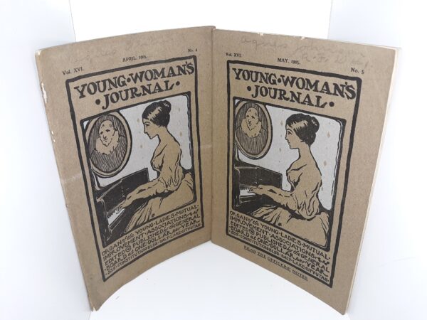 2 Issues of Young Woman’s Journal for the Year 1905 (See Details)