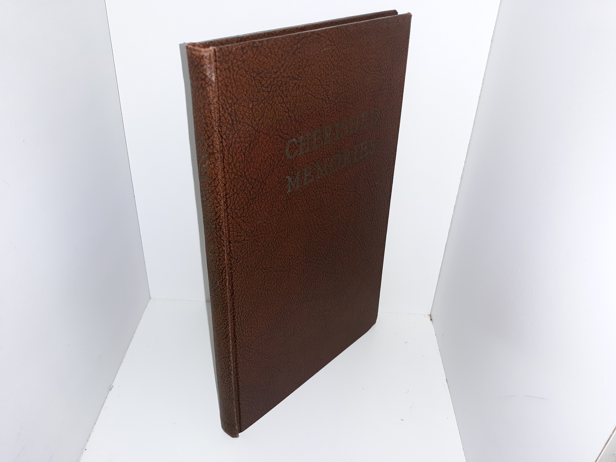 Cherished Memories (Signed by One of the Compilers (Frank D. Adams)) (1953) Compiled and Edited by Frank D. Adams, and Bonnie Adams Kesler