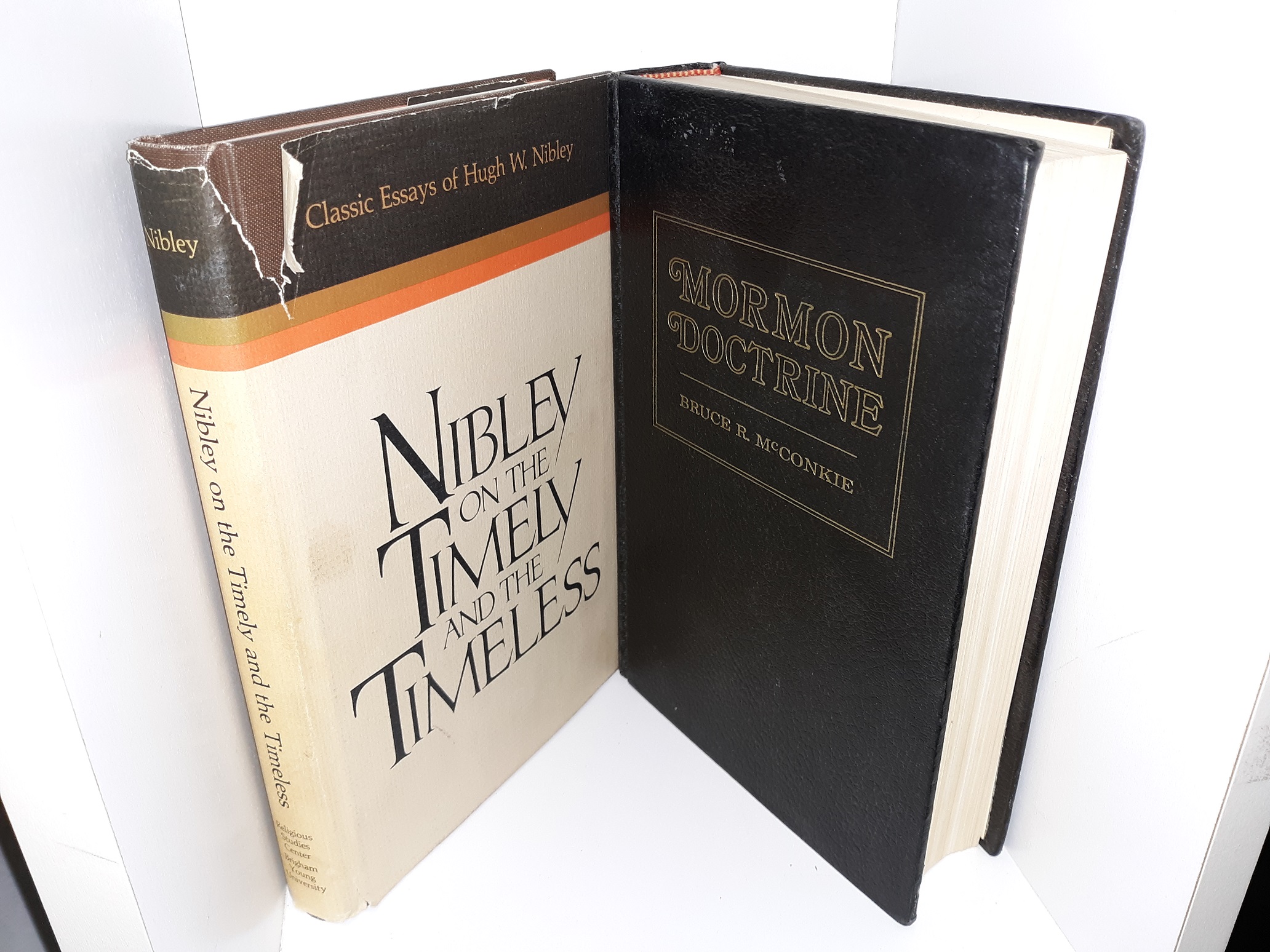 2 LDS Books: Nibley on the Timely and the Timeless: Classic Essays of Hugh W. Nibley / Mormon Doctrine (See Details)