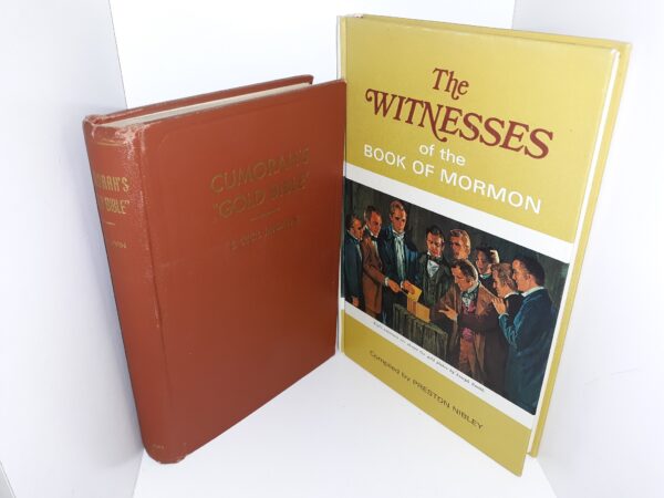 2 LDS Books about the Book of Mormon: Cumorah’s “Gold Bible” / The Witnesses of the Book of Mormon (See Details)