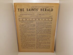 The Saints’ Herald: Vol. 65, No. 2, Lamoni, Iowa, January 9, 1918 (1918)