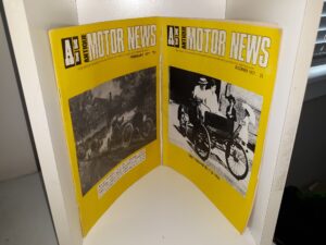 2 Issues of Antique Motor News Magazine from the Year of 1977 (See Details)