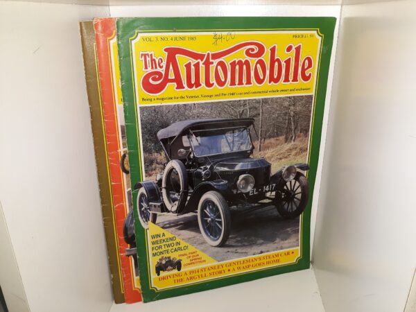 3 Issues of The Automobile Magazine for the Year of 1985 (See Details)