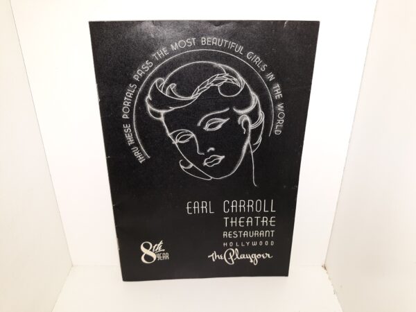 Earl Carroll Theatre Restaurant Hollywood: The Playgoer: 8th Year (Program) (1944)