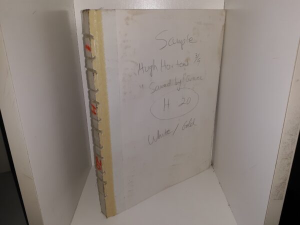 Sample Hugh Horton 3/9: Save By Grace: H-20: White/Gold ~ by Hugh Horton
