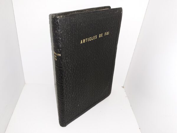 Articles De Foi (French: Articles of Faith) (Leather) (1962) ~ by James E. Talmage