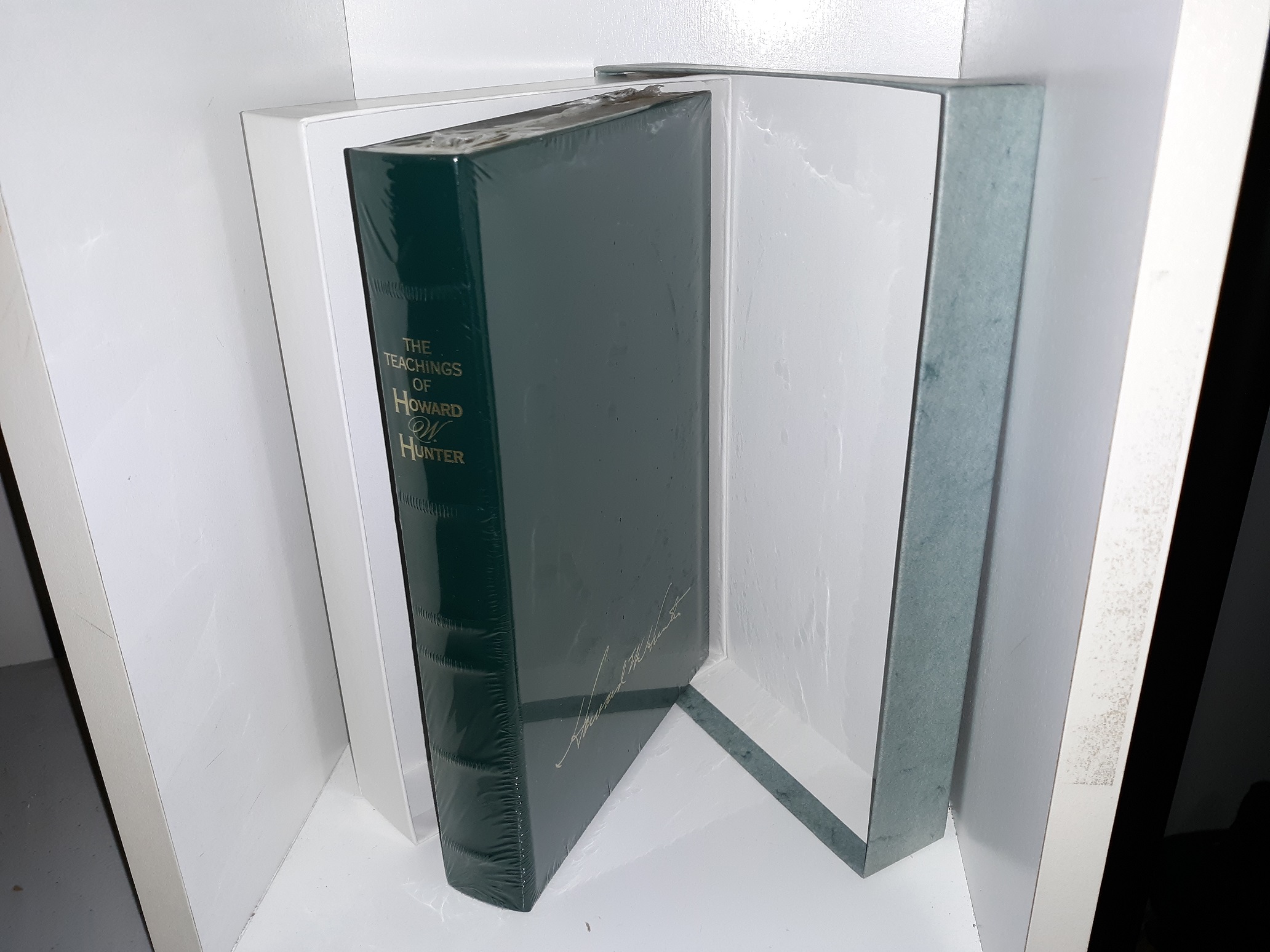 3 Leather LDS Books: The Discourses of Wilford Woodruff / The Teachings of Lorenzo Snow / The Teachings of Howard W. Hunter (See Details)