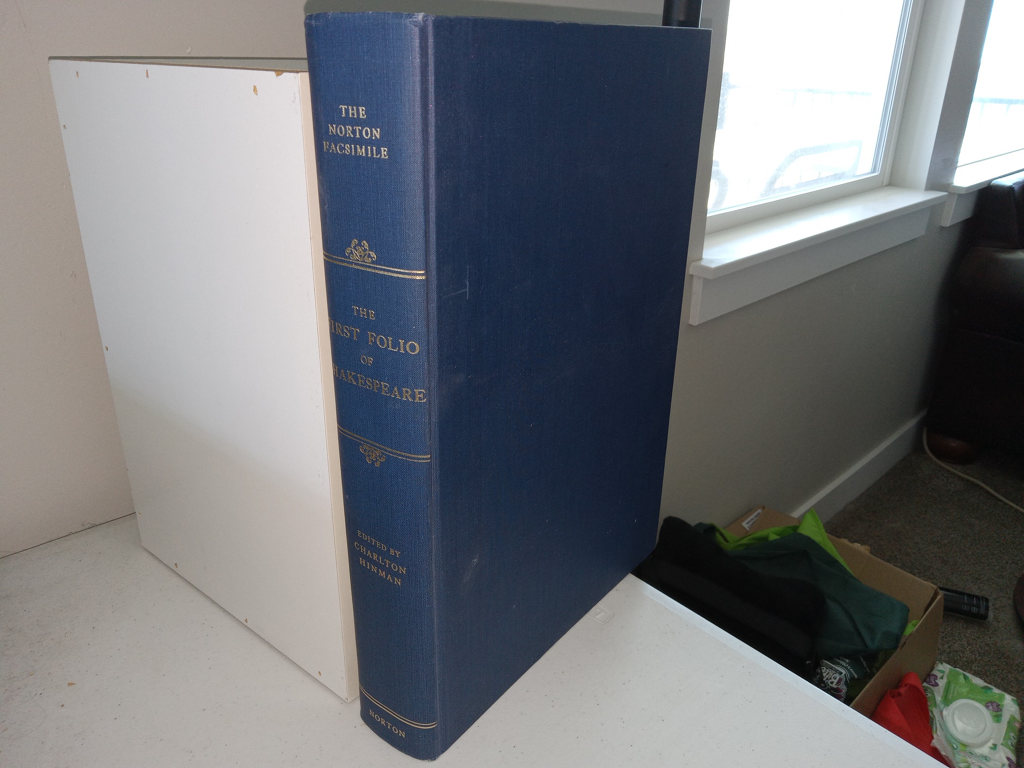 The Norton Facsimile: The First Folio of Shakespeare (No Foreign Orders) (1968) ~ Prepared by Charlton Hinman