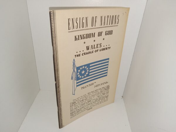 Ensign of Nations: Kingdom of God: Wales, the Cradle of Liberty (1946) ~ by Francis Darter