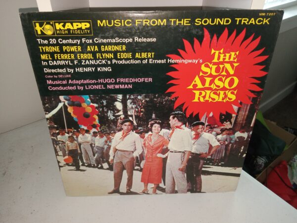 The Sun Also Rises Soundtrack (Vinyl Record) (No Publishing Date)