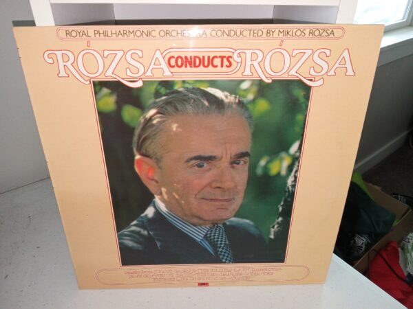 Rozsa Conducts Rozsa (Vinyl Record) (1977)
