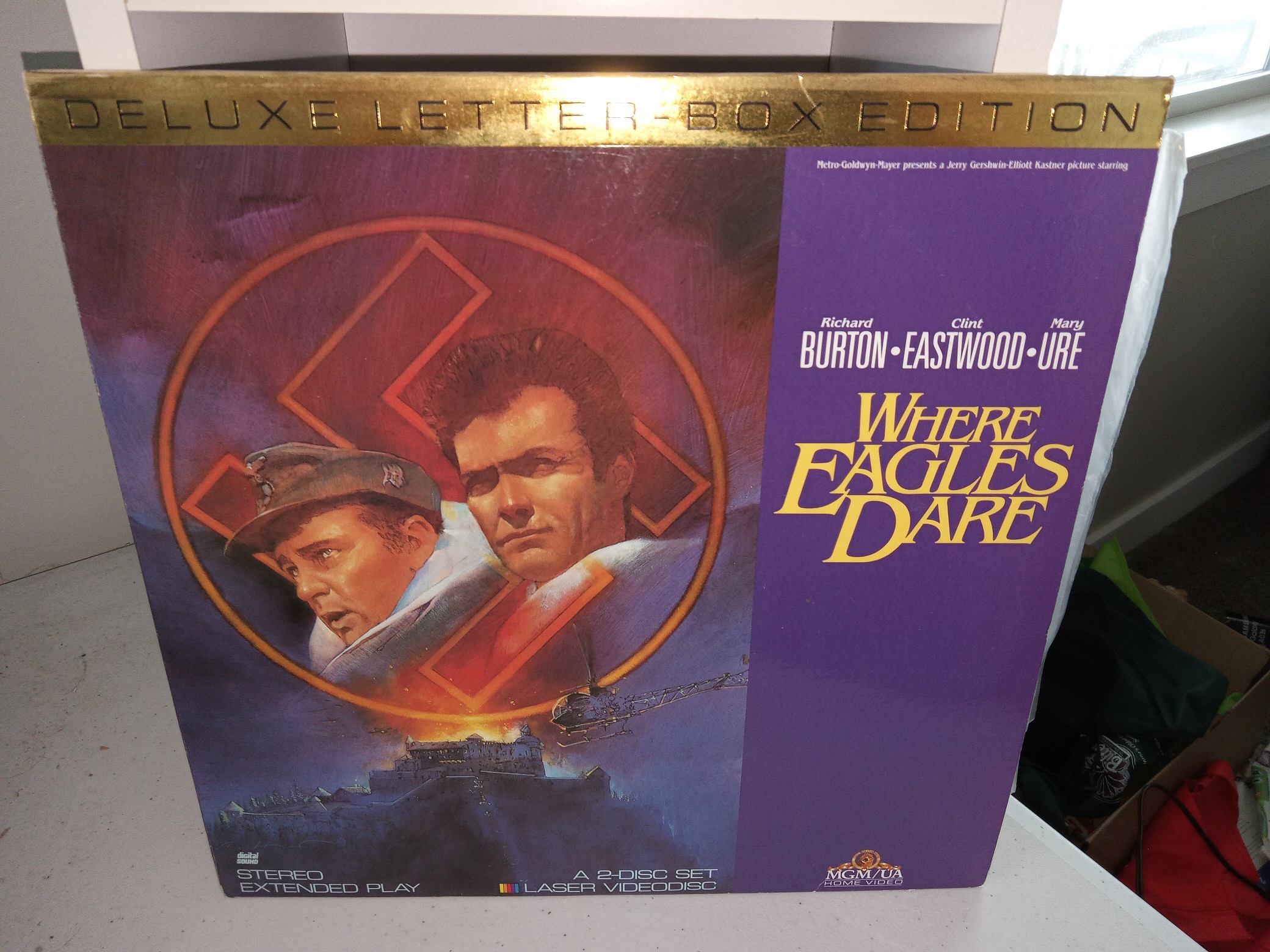 Where Eagles Dare (Deluxe Letter-Box Edition) (PG) (2 LaserDiscs) (1988)