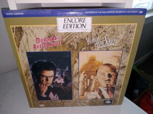 Murders in the Rue Morgue/Island of Lost Souls: Encore Edition (Not Rated) (2 LaserDiscs) (1994)