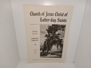 Church of Jesus Christ of Latter-day Saints: Iowa State Centennial Exposition, Council Bluffs (1938)