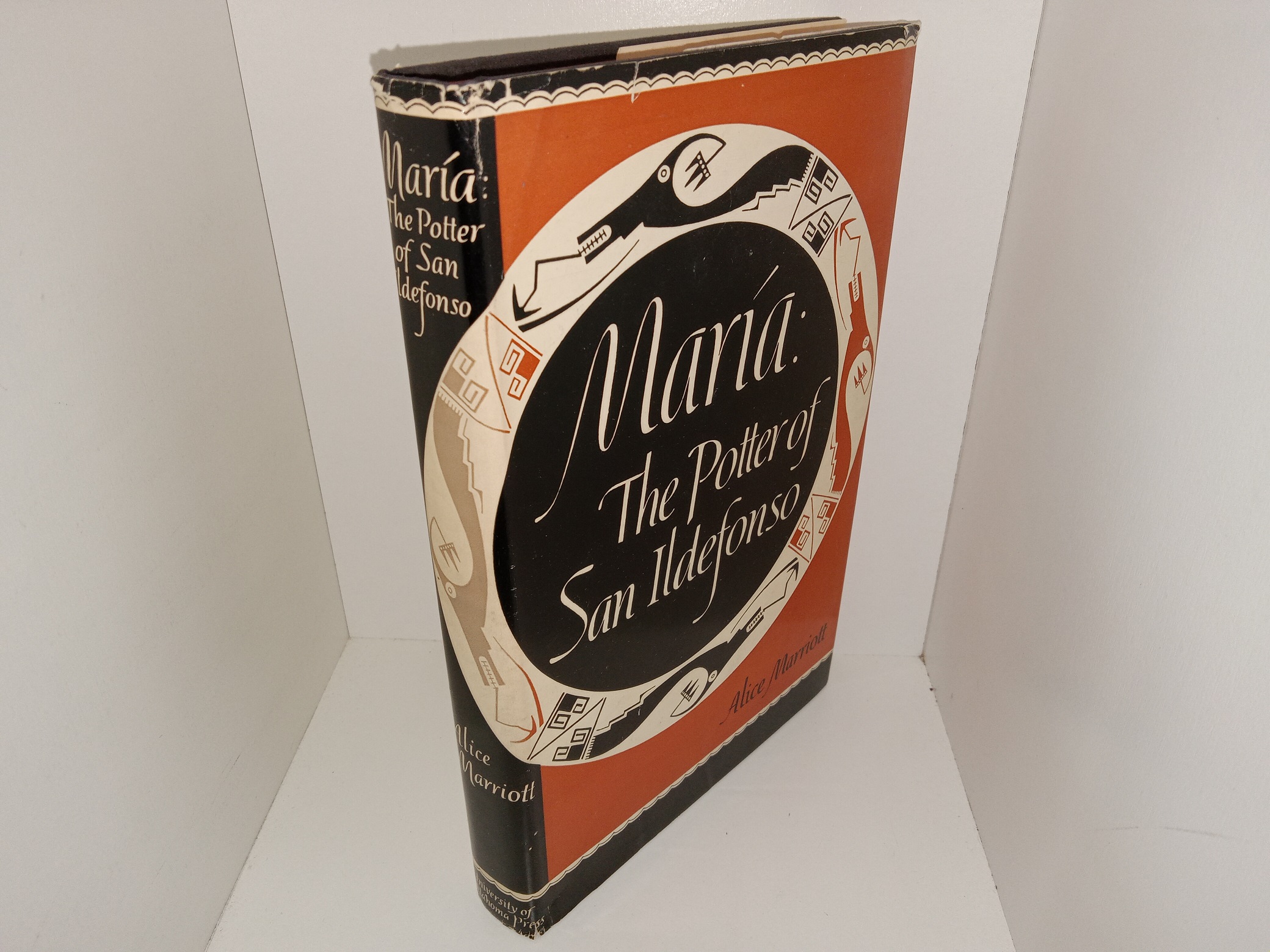 María: The Potter of San Ildefonso (Signed by Elder Delbert L. Stapley) (1955) ~ by Alice Marriott