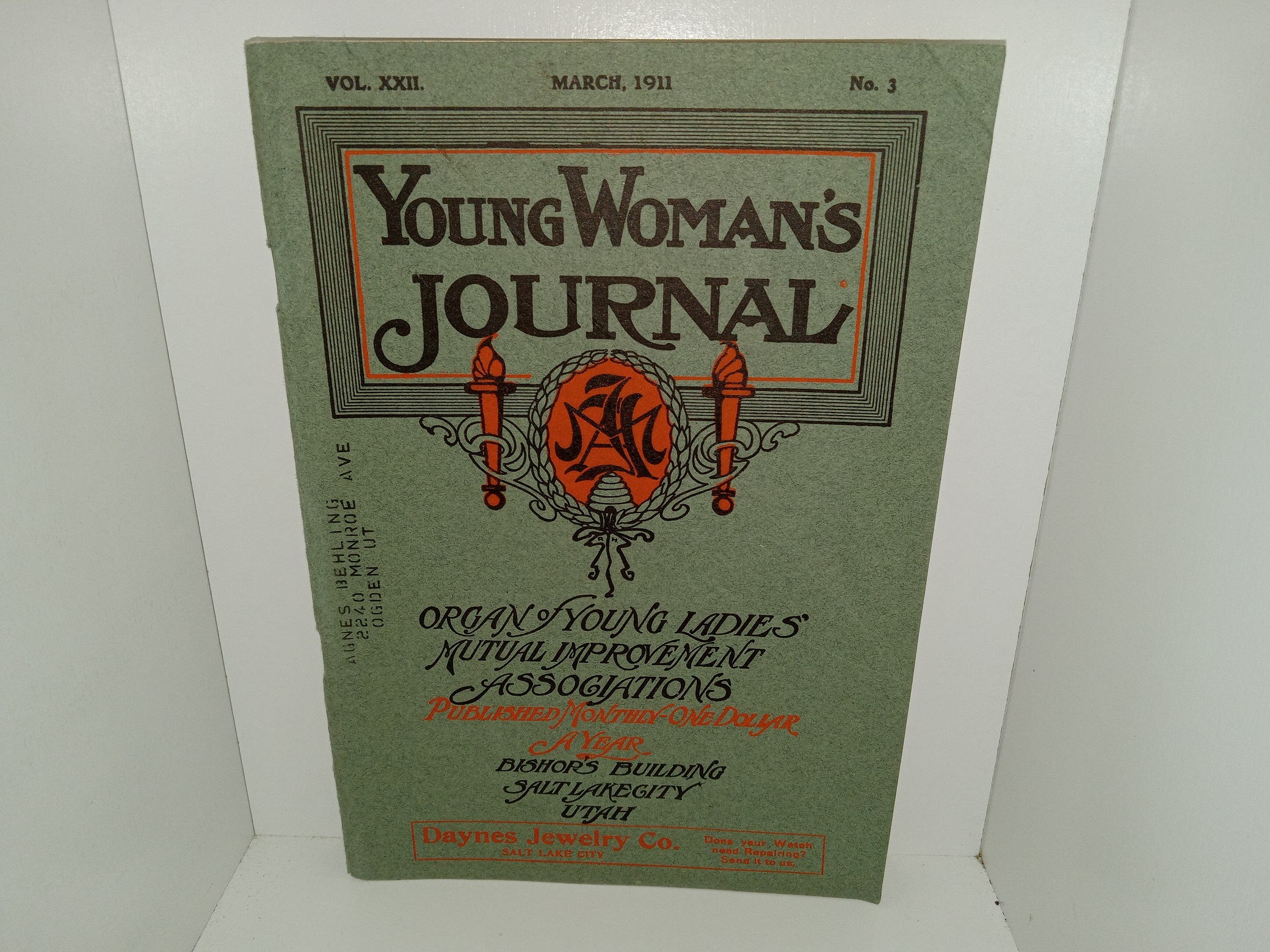 Young Woman’s Journal: Vol. 22, No. 3, March, 1911 (1911)
