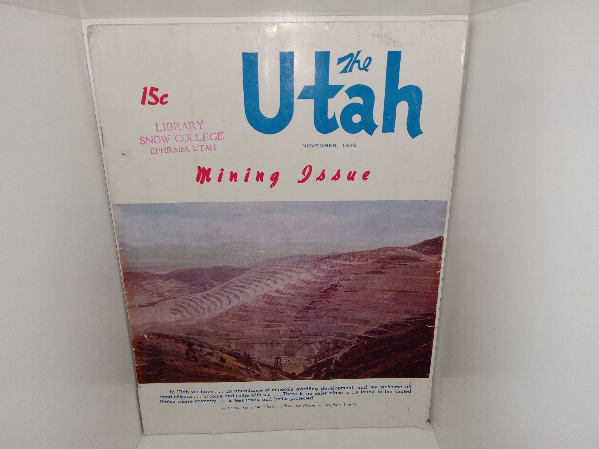 The Utah: Vol. 4, No. 10, November, 1940 (Magazine) (1940)