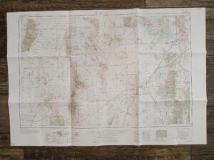 Fold-up Map of Delta, Utah