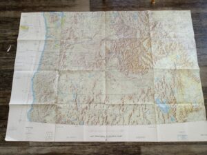 USAF Operational Navigation Chart: Washington State: ONC F-16 (Map) (3rd Edition)