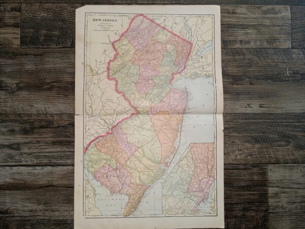 New Jersey ~ by George F. Cram