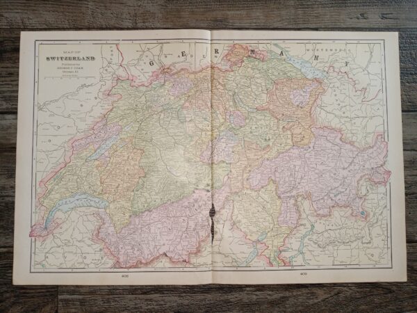 Map of Switzerland