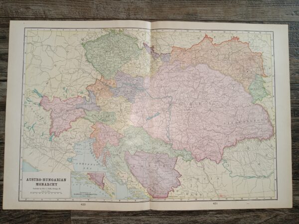 Austro-Hungarian Monarchy Map