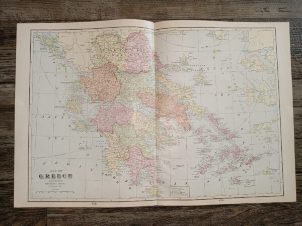 Map of Greece