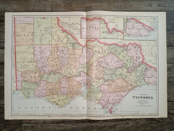 Map of Victoria