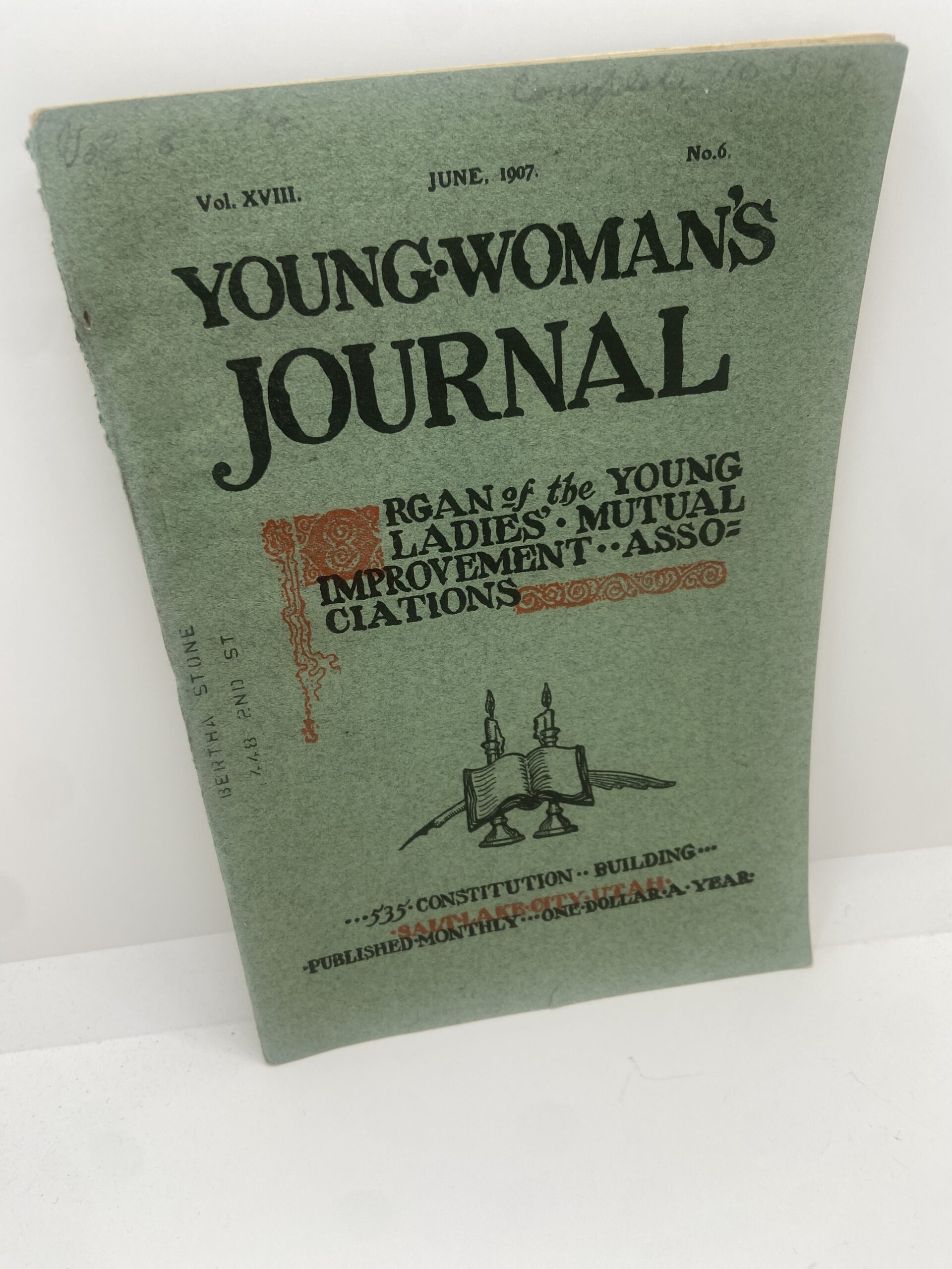 Young Woman’s Journal: Vol. XVIII, No. 6 June, 1907