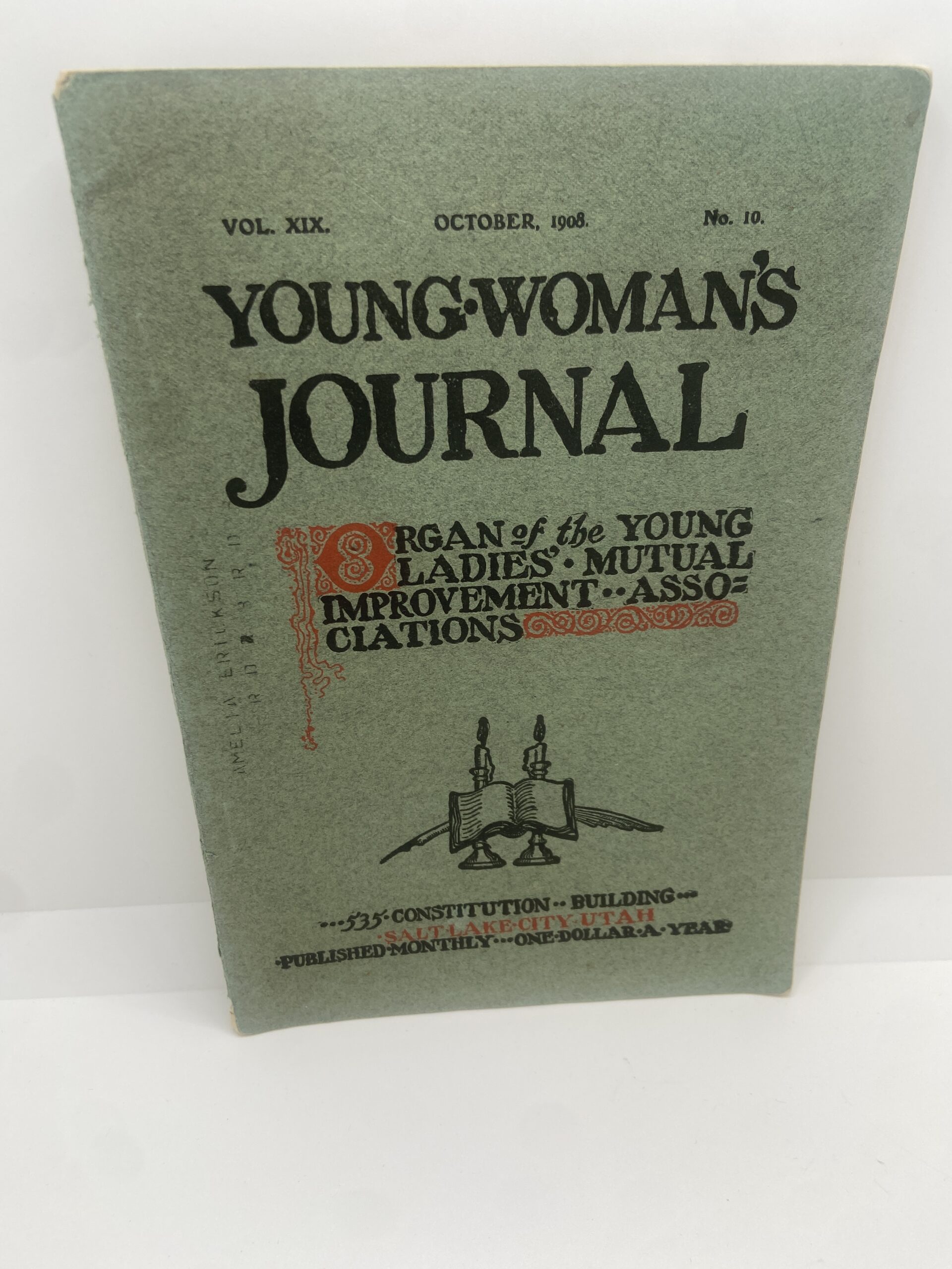 Young Woman’s Journal: Vol. XIX, No. 10 October, 1908