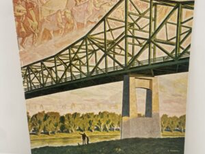 Mormon Pioneer Memorial Bridge By Dr. H. L. Karrer – 1953