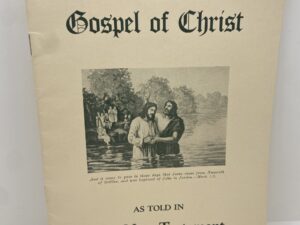 Story of the Gospel of Christ(1930) – James H. Anderson