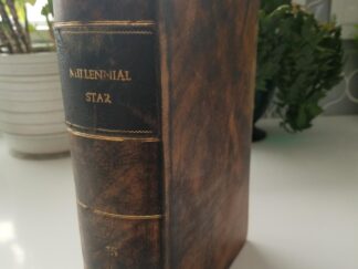1853 -- Millennial Star -- Volume 15 -- Original Text Block -- Binding is "Rebound" to Look Old
