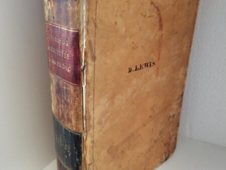 1852 — Reports of Committees of the House of Representatives Made During the First Session of the Thirty-Second Congress in One Volume — Suede Leather Binding