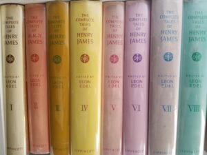 Complete Tales of Henry James — Nice Partial Set — Vols 1-8 [of a 12 volume set] — Hardcover with dust jackets